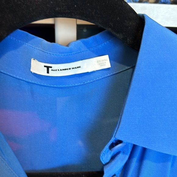 Alexander Wang sleeveless 100% silk mini dress size S - Picture 2 of 3